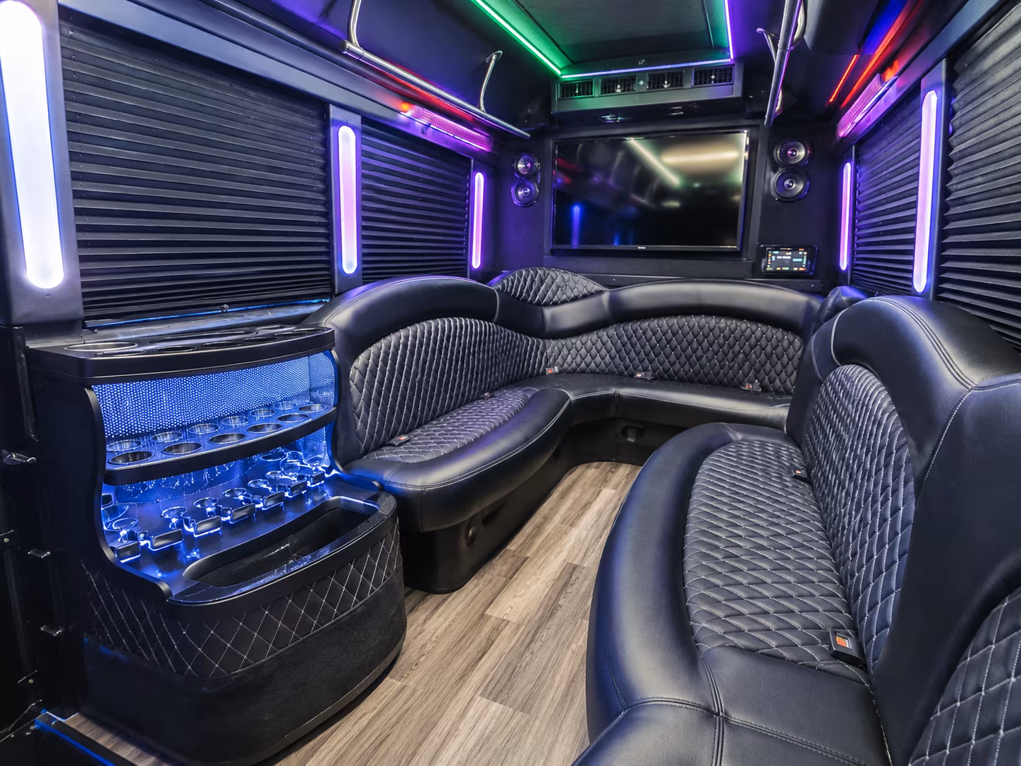 affordable wilmington prom party bus prices split across your group
