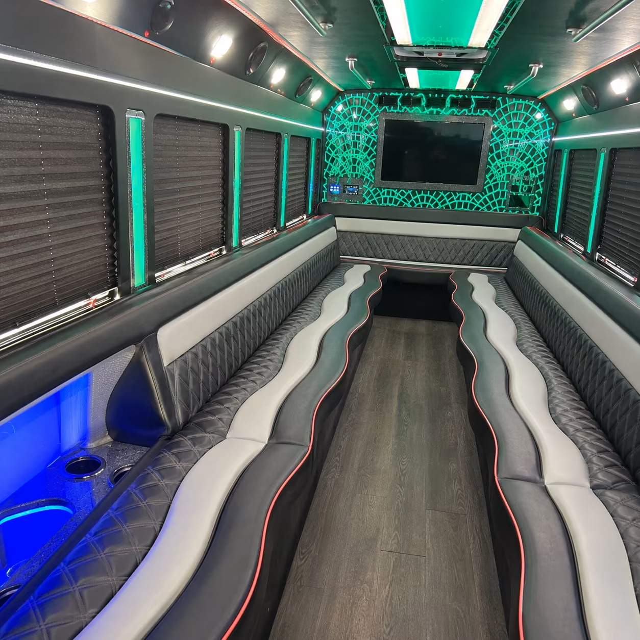 hit every photo stop in your wilmington party bus before the dance