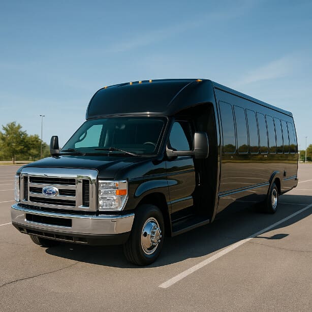 Wilmington Shuttle Bus Rentals 18 Passenger Shuttle Bus
